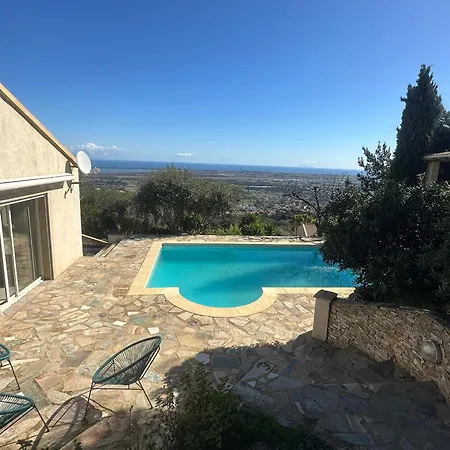 Villa Piscine Avec Vue Imprenable Sur La Mer Borgo (Corsica)